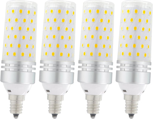 4 Pack E12 LED Bulbs, 16W Candelabra LED Light Bulbs 100 Watt