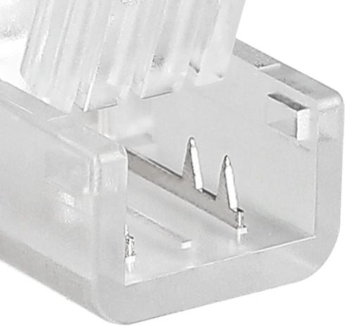 HOMELYLIFE 2Pin COB LED Strip Connectors, 8mm Solderless 10 Pack with 16.4ft Extension Cable for COB LED Strip Lights