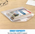 Sooez 36 Pack Plastic Envelopes - Clear Document Folders US Letter A4 Size File Envelopes with Label Pocket