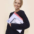 Zipper Pouch, Wisdompro 4 Packs Durable Letter Size Waterproof Mesh File Bag, Document Organizer - Pink