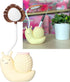 5V 0.6-3W FTVOGUE LED Desk Lamp with Pen Holder, Cartoon Snail Design, Rechargeable Flexibility, Warm White Light