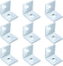 2 Hole L Shaped 90 Degree Angle Connector Bracket, 4.8 mm Thickness, Fit for 1/2" Bolt in 1-5/8" Strut Channel