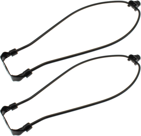 10 Inch Lamp Shade Harp Holder OZXNO 2-Pack Heavy Duty Horn Frame