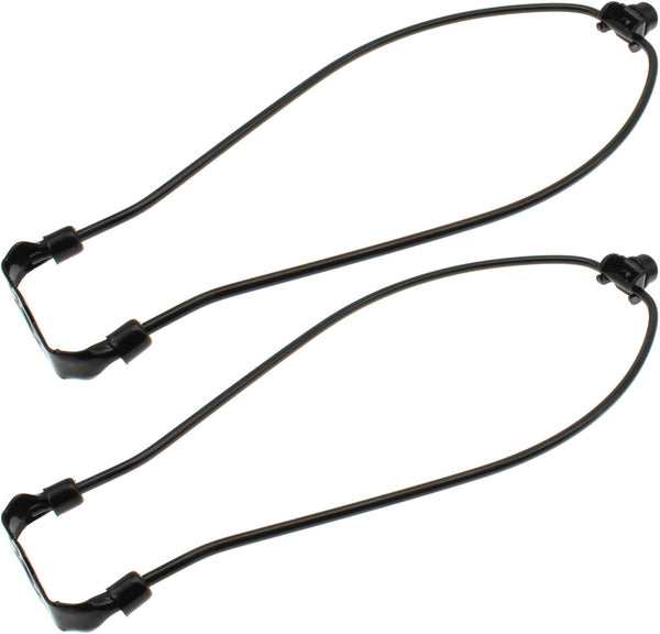 10 Inch Lamp Shade Harp Holder OZXNO 2-Pack Heavy Duty Horn Frame