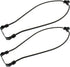 10 Inch Lamp Shade Harp Holder OZXNO 2-Pack Heavy Duty Horn Frame