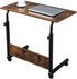 Ymlpre Standing Desk Adjustable Height, Portable Mobile Stand Up Desk for Sofa and Bed, Laptop Rolling Cart