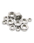 M12 Hex Nuts - IMScrews 304 Stainless Steel Hex Nuts, Durable Rust-Resistant Fasteners, Pack of 10