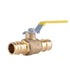 3/4-inch PEX Standard Port Brass Ball Valve, 1-Pack with PEX Expansion Connection