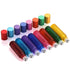 8Pcs 10ml 1/3oz High-grade Colorful Frosted Roll on Bottles for Essential Oils Aromatherapy Perfumes