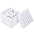 uxcell Centrifuge Tube Freezer Storage Box, 16 Places Cardboard Holder Rack for 50ml Microcentrifuge Tubes, White (2pcs)