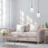Skelang 2 Lip-less Glass Lamp Shade, Cylindrical Light Cover with Fitter Opening, Replacement for Chandelier, Pendant