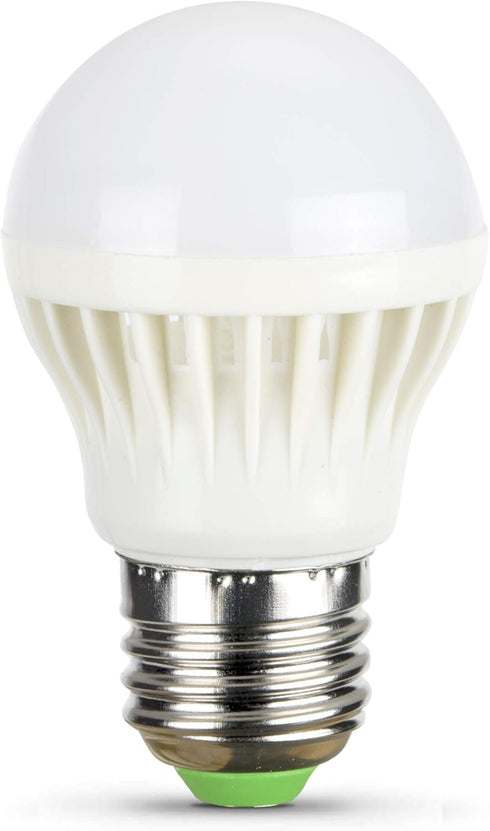 5V 6V Screw Medium Base LED Light Bulb for 5 Volt 6 Volt Battery Power Source, Warm White 3000K, Low Voltage Miniature