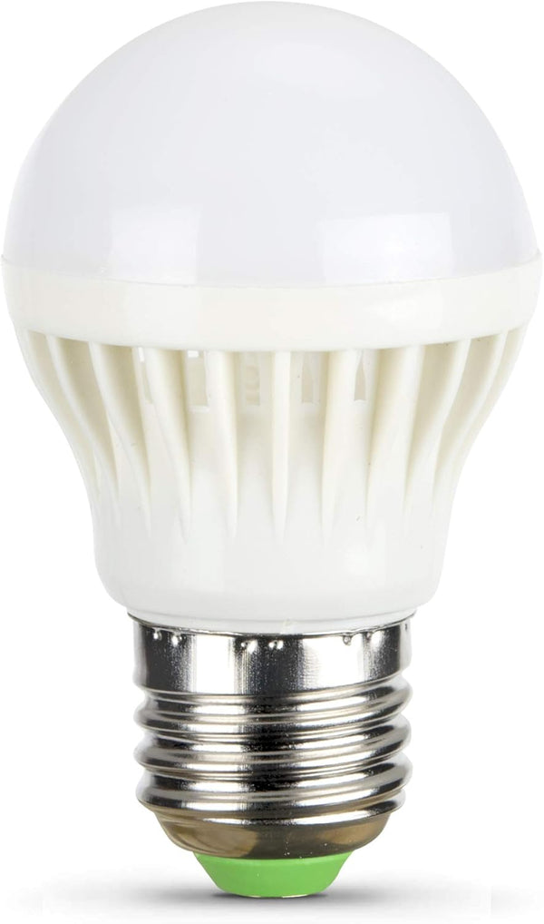 5V 6V Screw Medium Base LED Light Bulb for 5 Volt 6 Volt Battery Power Source, Warm White 3000K, Low Voltage Miniature