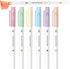 M&G 6 Pcs Cute Dual Tip Highlighters, Rainbow Color No Bleed Quick Dry Chisel Tip for School, Office, Bible Notes
