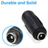12V 5.5mm 2.1mm 12/24V 2PCS) California JOS x DC Power Connector Adapter Female to Female Power Jack Socket for Led