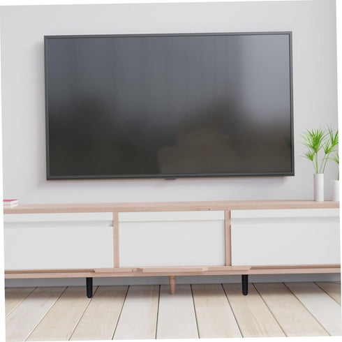 4pcs STOBOK Adjustable Height Metal Furniture Legs for Sofa Cabinet and Tv Stand Versatile Support Feet for Uneven