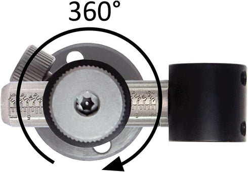 QLM-1125 Laser Module Mount Holder, 6mm to 12.5mm, New Tighten Screws