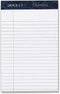 TOPS Docket Diamond 100% Recycled Premium Stationery Tablet, 5 x 8 Inches, 50 Sheets per Pad
