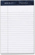 TOPS Docket Diamond 100% Recycled Premium Stationery Tablet, 5 x 8 Inches, 50 Sheets per Pad