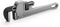 DURATECH 8-inch Heavy Duty Aluminum Straight Pipe Wrench, Adjustable Plumbing Wrench