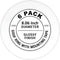 LightLabs Goof Ring Gloss 6 Pack for 6" Cans, 8.06" Diameter with Mounting Tape for Flush Mount Recessed Down Lights