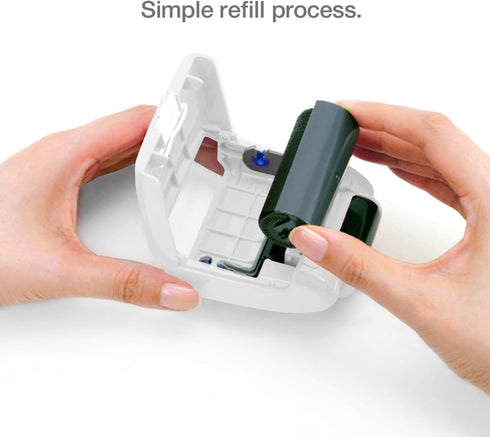 Guard Your ID Wide Roller Stamp, White