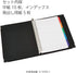 Kokuyo Color Palette Metal Round Ring Binder, A5-S, 20 Holes, Navy Blue, Japan Import (RU-105-2)