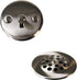 Westbrass R92-07 Trip Lever Tub Trim Set, 3-1/8" with 2-Hole Overflow Faceplate in Satin Nickel