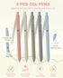 GUGUKUKU 56 Set 0.5-0.7mm, PCS Aesthetic School Supplies Cute Stationary with Pencil Case, Inspirational Ballpoint