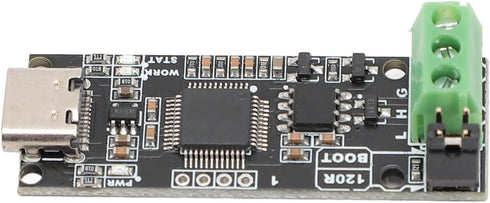Fabater CAN Analyzer, CAN FD Compatible Type C USB to Adapter, Bus Analyzer with Virtual Serial Ports and Online