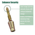 Door Hinges Security Screws, Tamper Proof Screws for Door Security, 10 Pack Accessory Hinge Screws