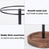 Wood Sunglasses Organizer, Metal Glasses Holder Stand for 12 Pairs Eyeglasses, Eyewear Storage for Dresser or Desk