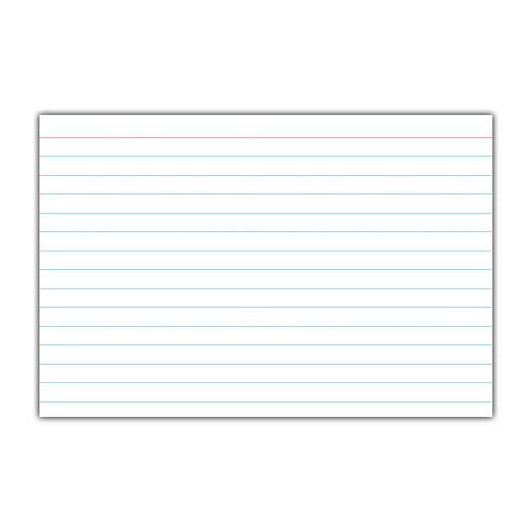 C-Line 4 6 50/PK (48907) x Index Cards, White, Ruled