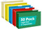 HERKKA 30 Pack Extra Capacity Legal Size Hanging File Folders, Reinforced with Heavy Duty 3 Inch Expansion