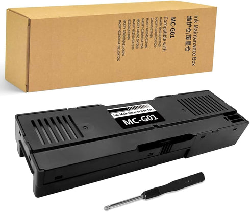 MCG01 Maintenance Cartridge MC-G01 Compatible for Canon GX6010 GX6020 GX6030 GX6070 GX6080 GX7010 GX7020 Printer Waste