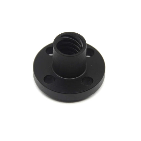6PCS Diameter 8mm Black TR8x8 Lead Screw Nut for CNC and 3D Printer Parts (Size: Tr8x8)