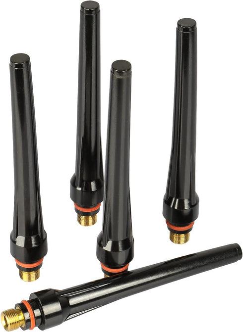 5Pcs TIG Welding 57Y02 Long Back Cap for TIG Welding Torch wp 17 18 26 Series Tig ConsumablesWelding Soldering Supplies