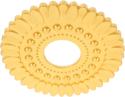 PRETYZOOM 7.12 Inch Ceiling Medallion Round Decorative Plate for Lighting Fixtures European