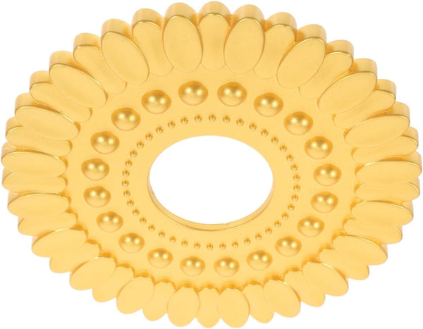 PRETYZOOM 7.12 Inch Ceiling Medallion Round Decorative Plate for Lighting Fixtures European