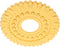 PRETYZOOM 7.12 Inch Ceiling Medallion Round Decorative Plate for Lighting Fixtures European