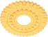 PRETYZOOM 7.12 Inch Ceiling Medallion Round Decorative Plate for Lighting Fixtures European