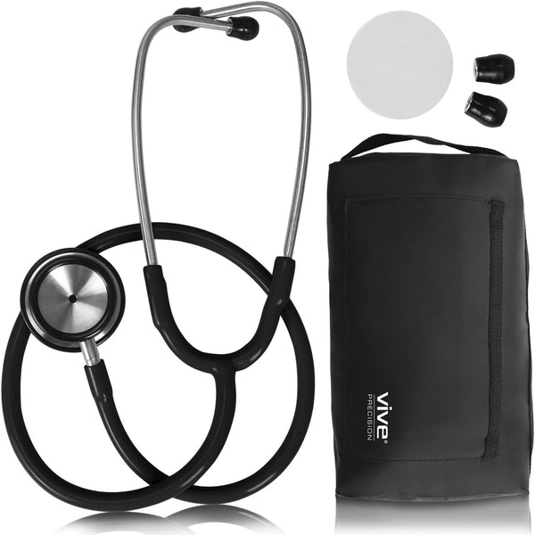 Dualhead Stethoscope, Diaphragm Bell for Nurses, Cardiology, Veterinary, Fetal, Pediatrics Blood Pressure Kit