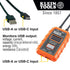 Klein Tools ET920 USB Power Meter, Digital Meter for Voltage, Current, Capacity, Energy, Resistance, USB-A, USB-C