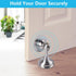WINONLY Magnetic Door Stopper, Stainless Steel with 3M Double-Sided Adhesive Tape, No Drilling, 1 Pack to Hold Your