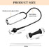 SWPHRT Car Mechanics Stethoscope Kit, Precision Vehicle Engine Diagnostic Hearing Device with Extended Probe