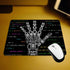 Gaming Mouse Pad The Drawing Model of Robot Arm Robotics Ideas Artificial Intelligence Bionic Prostheses Science Non-Slip Rubber Mouse Pad for Computers, Laptop, Office 9.5 Inch x 7.9 Inch by Nicokee