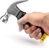 6 PCS 8 Oz Claw Hammer - Small Stubby Hammers with Anti-Slip Handle for Jewelry Making and Roofing