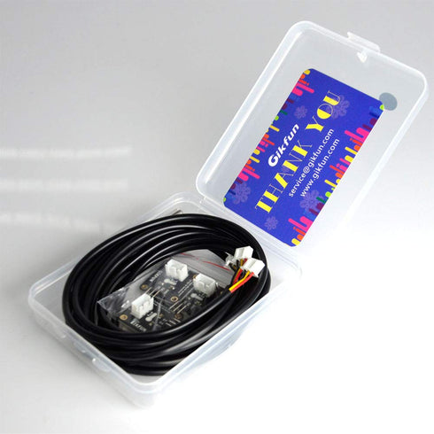 Gikfun DS18B20 Waterproof Digital Temperature Sensor with Adapter Module for Arduino, Pack of 3 sets