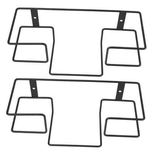 2sets 2pcs*2 ULTECHNOVO Stylish Wall-Mounted Glove Dispenser Holder for Tissue Boxes for Kitchen Workplace