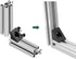 JiGiU 10PCS Triangle Angle Sharp Corner Bracket, Black Connector for 6mm Slot Aluminum Extrusion Profile